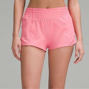 Sakura pink lululemon hotty hot high rise 2.5 inch